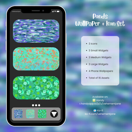 Ponds Wallpaper + Icon Set